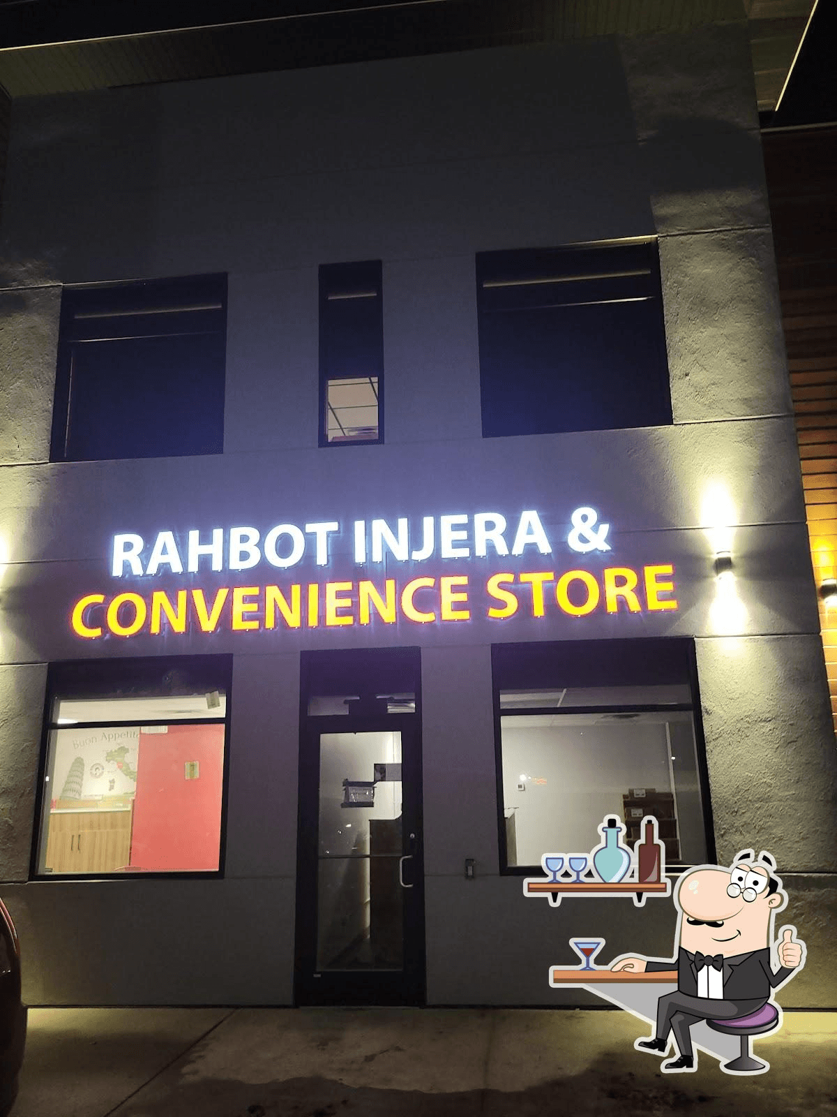 Rahbot Injera and Convenience Store logo