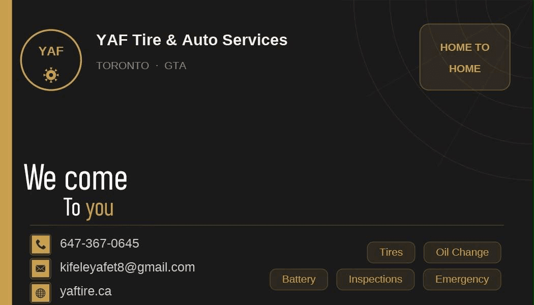YAF Tire & Auto Services